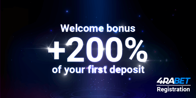 4rabet india Welcome Bonus