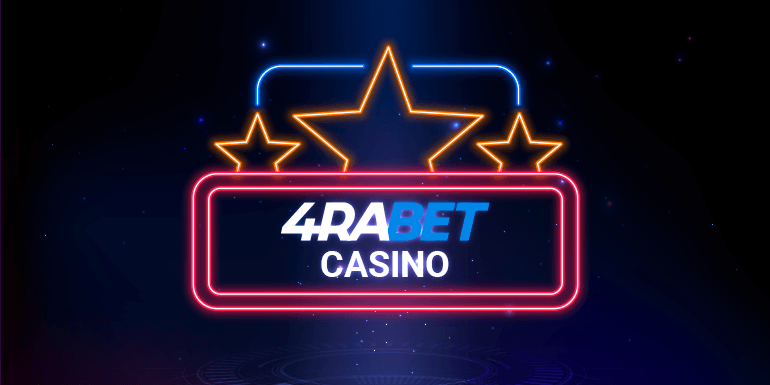 Start playing at 4rabet Casino and get a 100% bonus on your first deposit