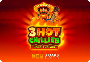 3 Hot Chillies Hold and Win slot