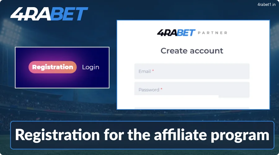 Sign up for the 4rabet affiliate program