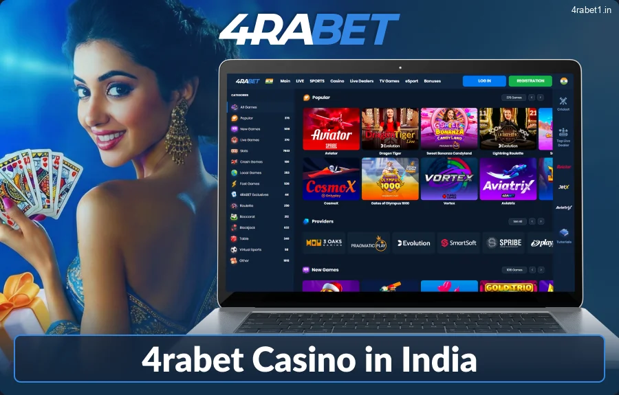 4rabet Online Casino Review for Indians