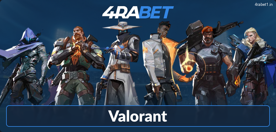 Bet on Valorant at 4rabet India